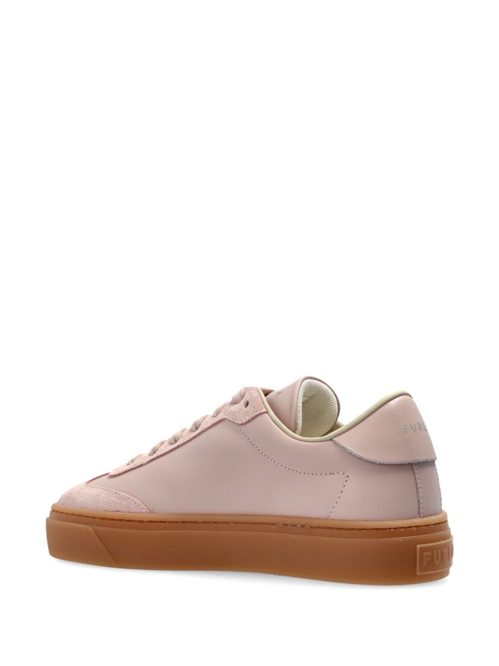 Furla leather sneakers Pink