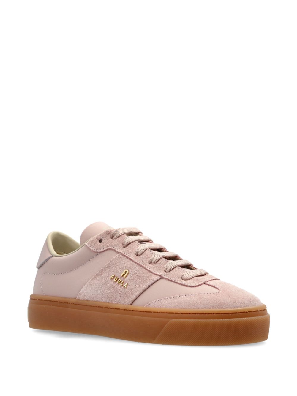 Furla leather sneakers - Roze