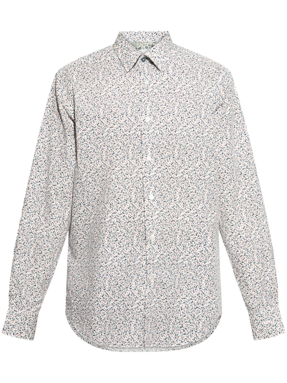 Paul Smith floral-print shirt - White