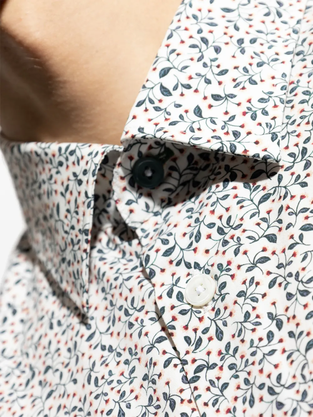 Paul Smith Overhemd met bloemenprint Wit