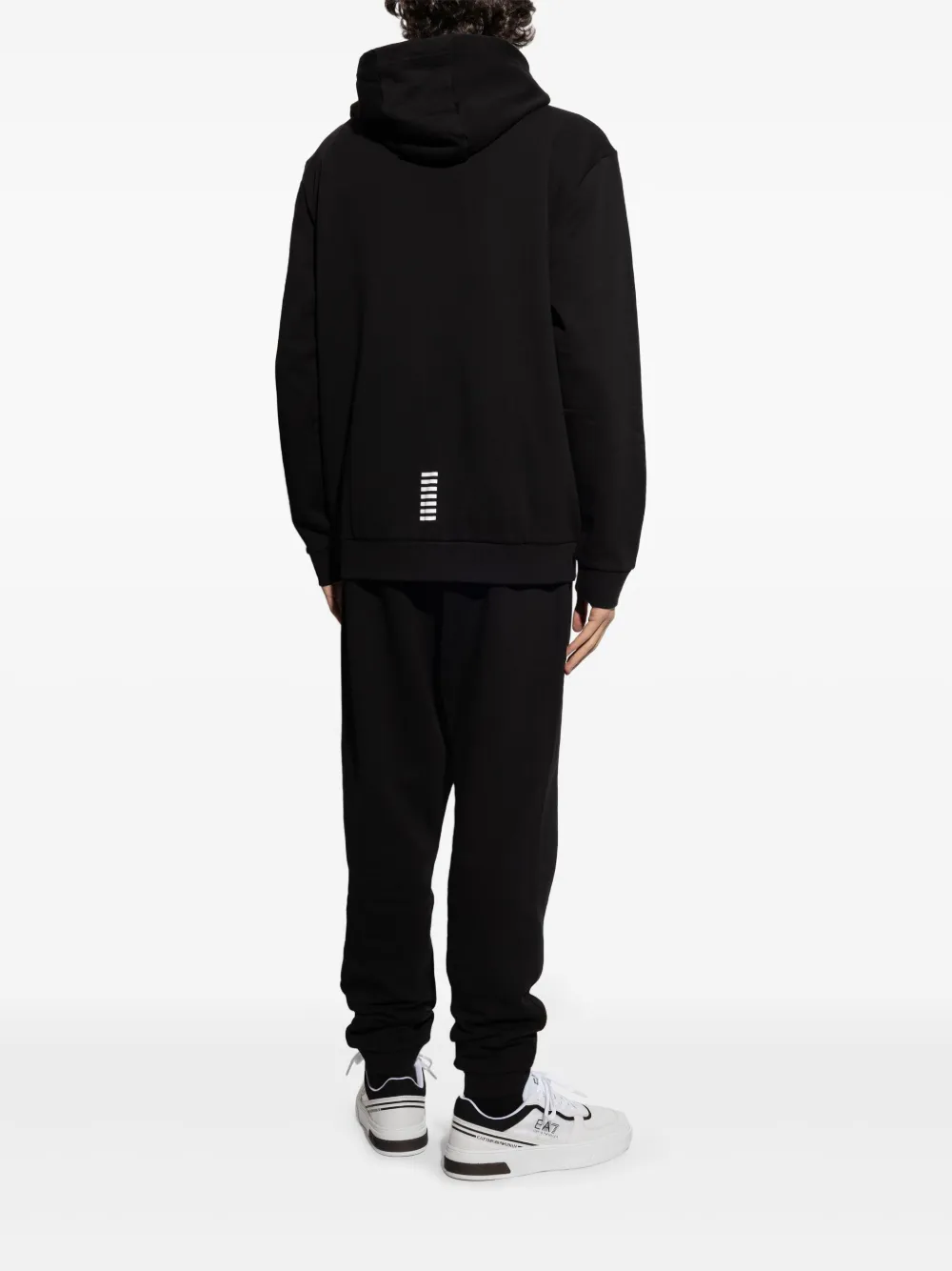 Ea7 Emporio Armani Katoenen trainingsbroek Zwart
