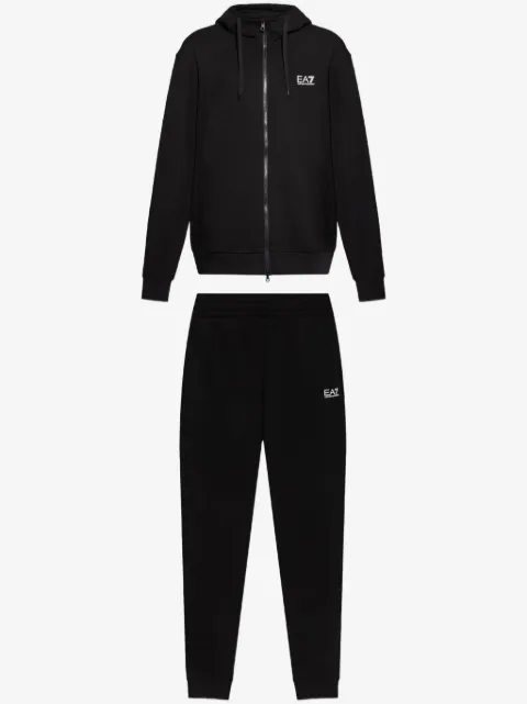 Ea7 Emporio Armani cotton track pants