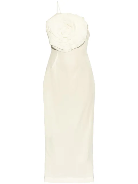 Blumarine single-shoulder midi dress