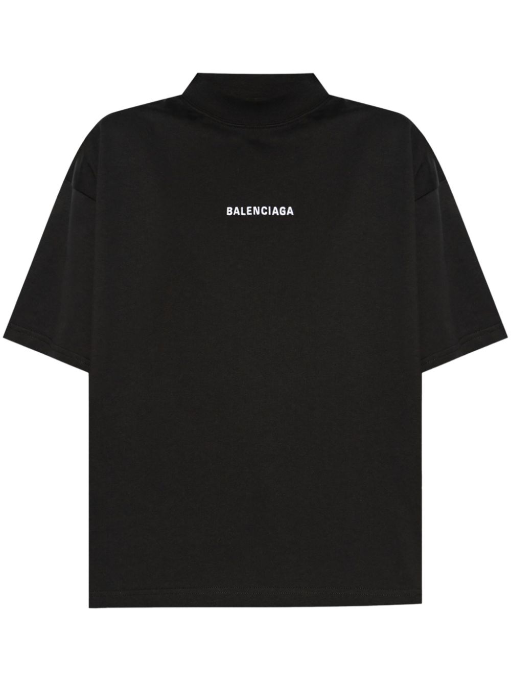 logo-embroidered T-shirt