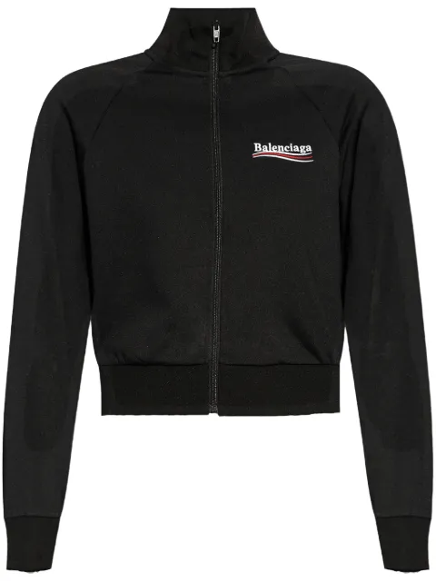 Balenciaga logo-embroidered sweatshirt