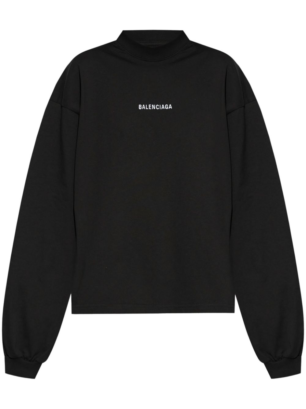 logo-embroidered sweatshirt