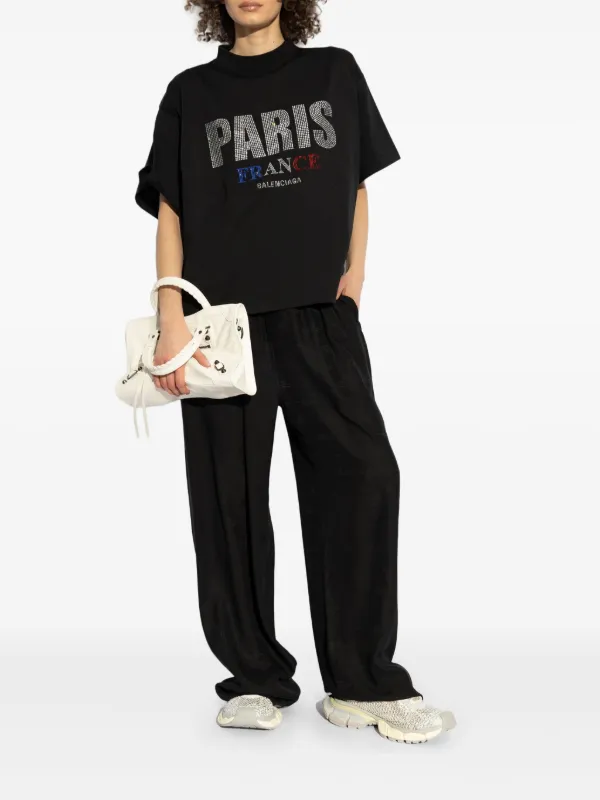 フレイムBロゴプリントTシャツ 21SS | BALENCIAGA