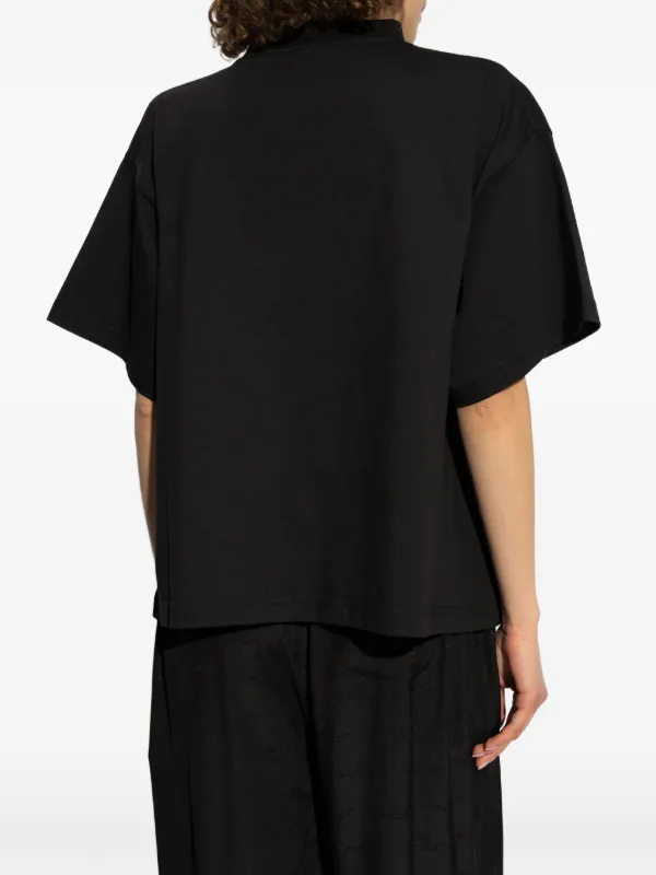 BALENCIAGA/バレンシアガ リバースロゴTシャツ ブラック 希少【Balenciaga】リバース ロゴ ミディアム T シャツ