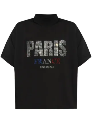 Balenciaga ロゴ Tシャツ | ブラック | FARFETCH JP
