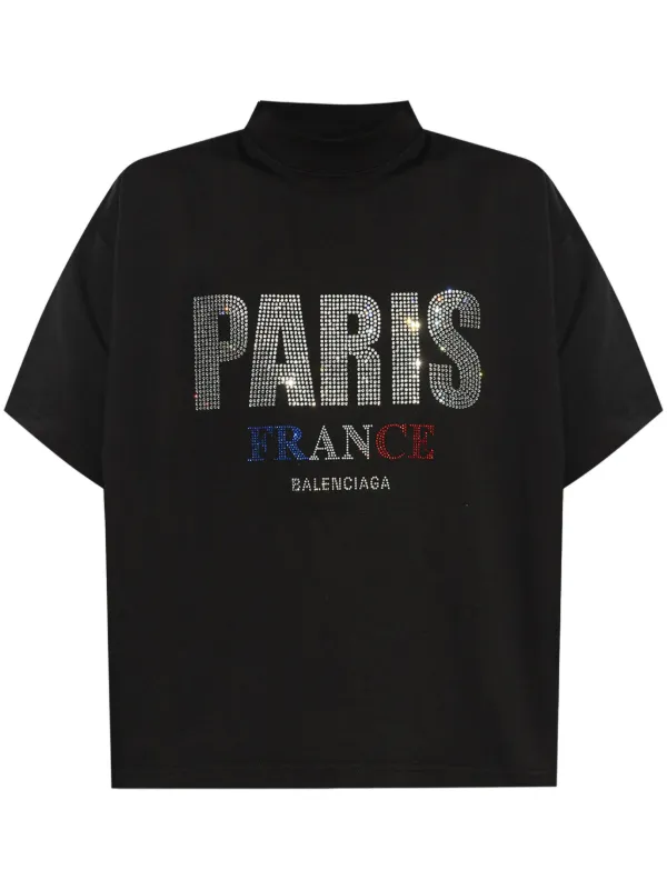 Balenciaga ロゴ Tシャツ | ブラック | FARFETCH JP