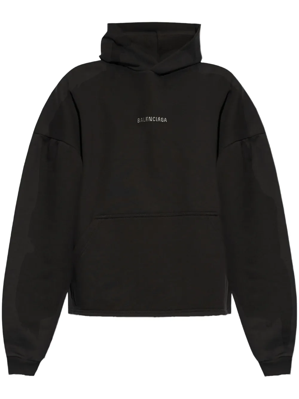 Balenciaga Hoodie met studs Zwart