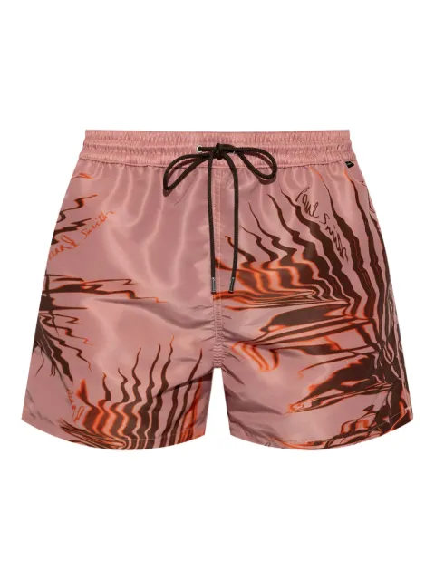 Paul Smith shorts de playa con estampado gráfico