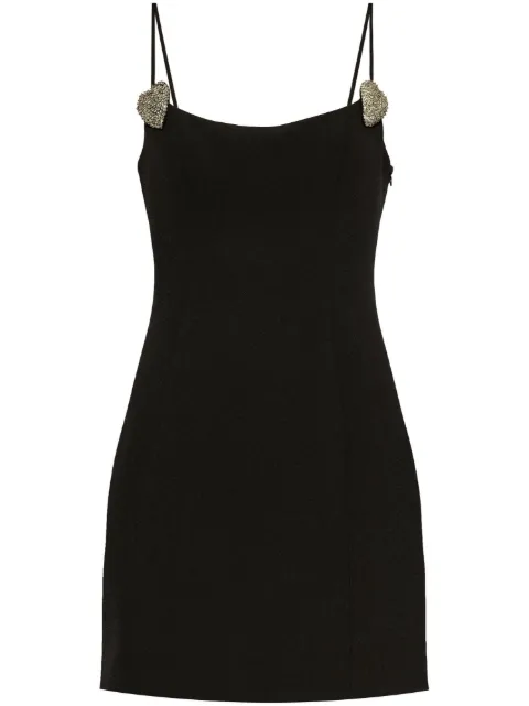Blumarine heart-detailed mini dress