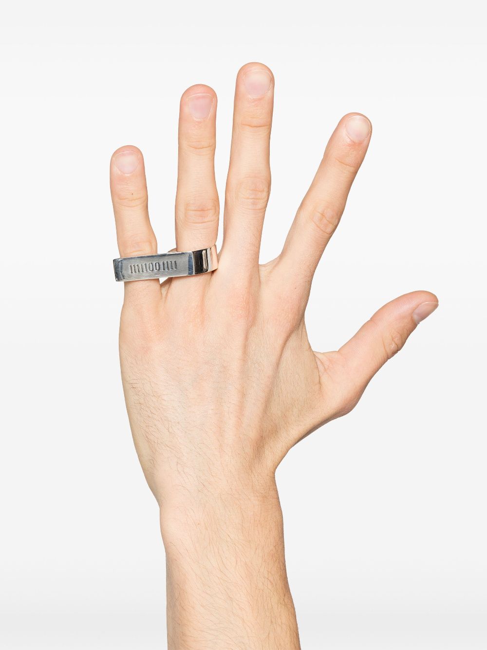 Société Anonyme Binary ring - Zilver