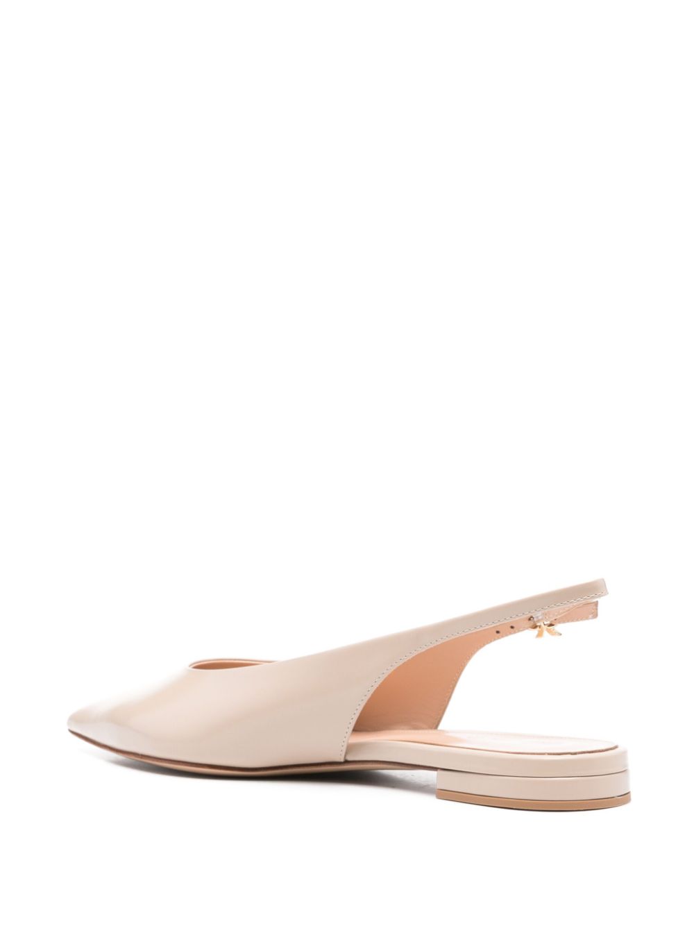 Gianvito Rossi Robbie ballet flats Neutrals