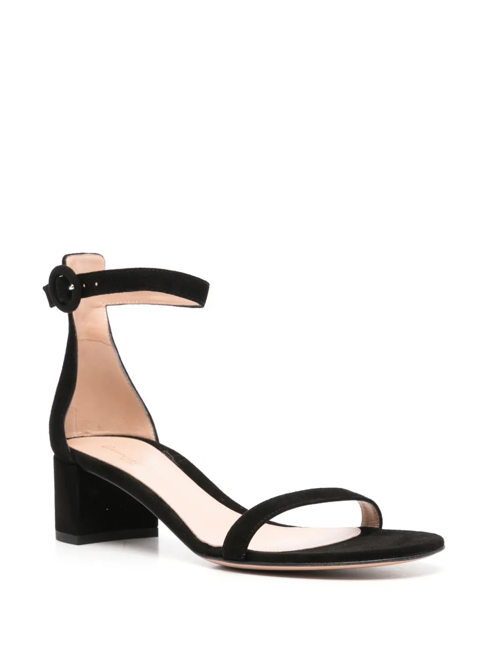 Gianvito Rossi 45 mm Gaeta sandalen - Zwart