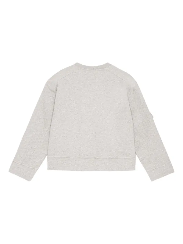 GANNI ロゴ スウェットシャツ | グレー | FARFETCH JP