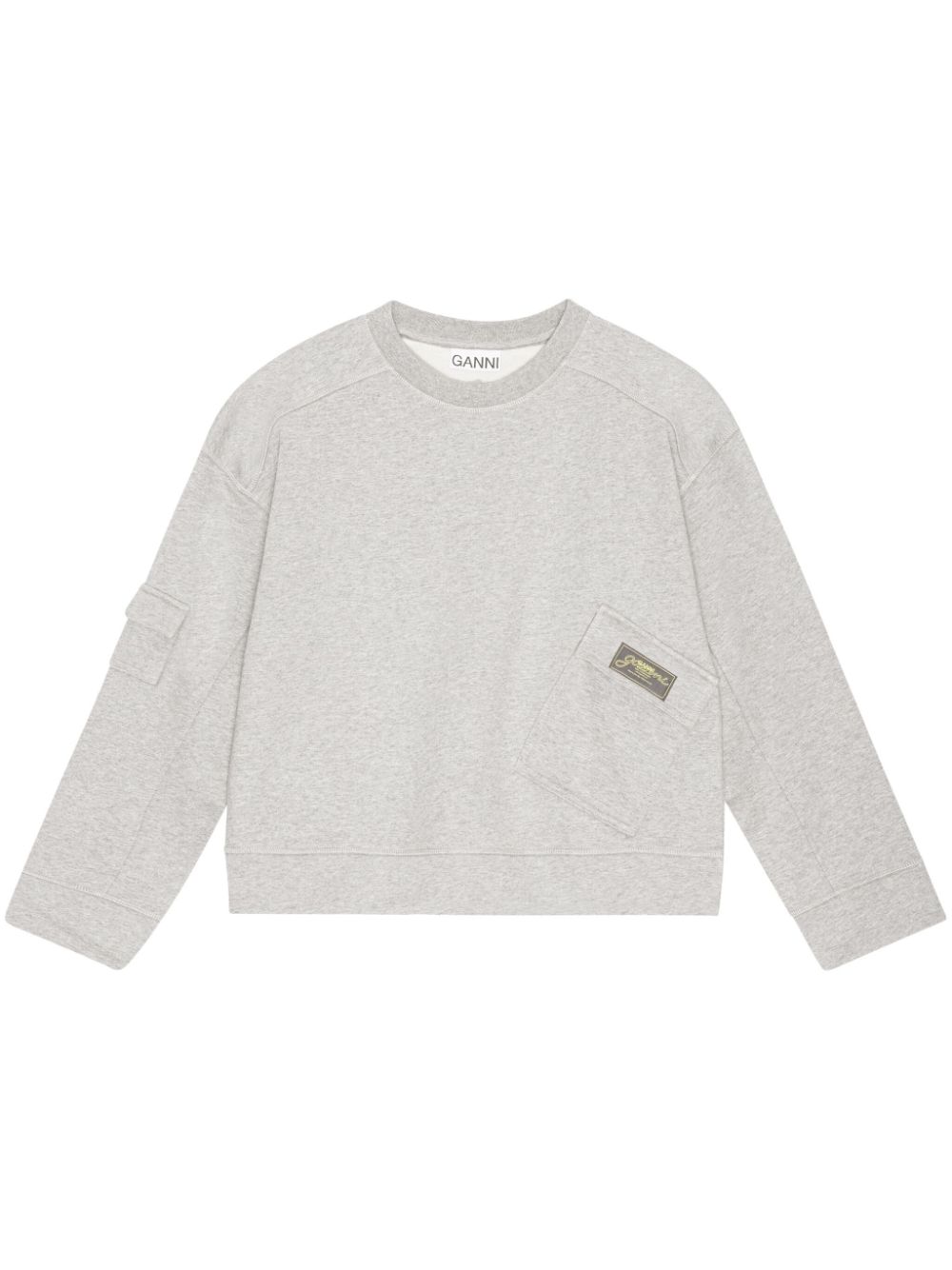 logo-patch sweatshirt