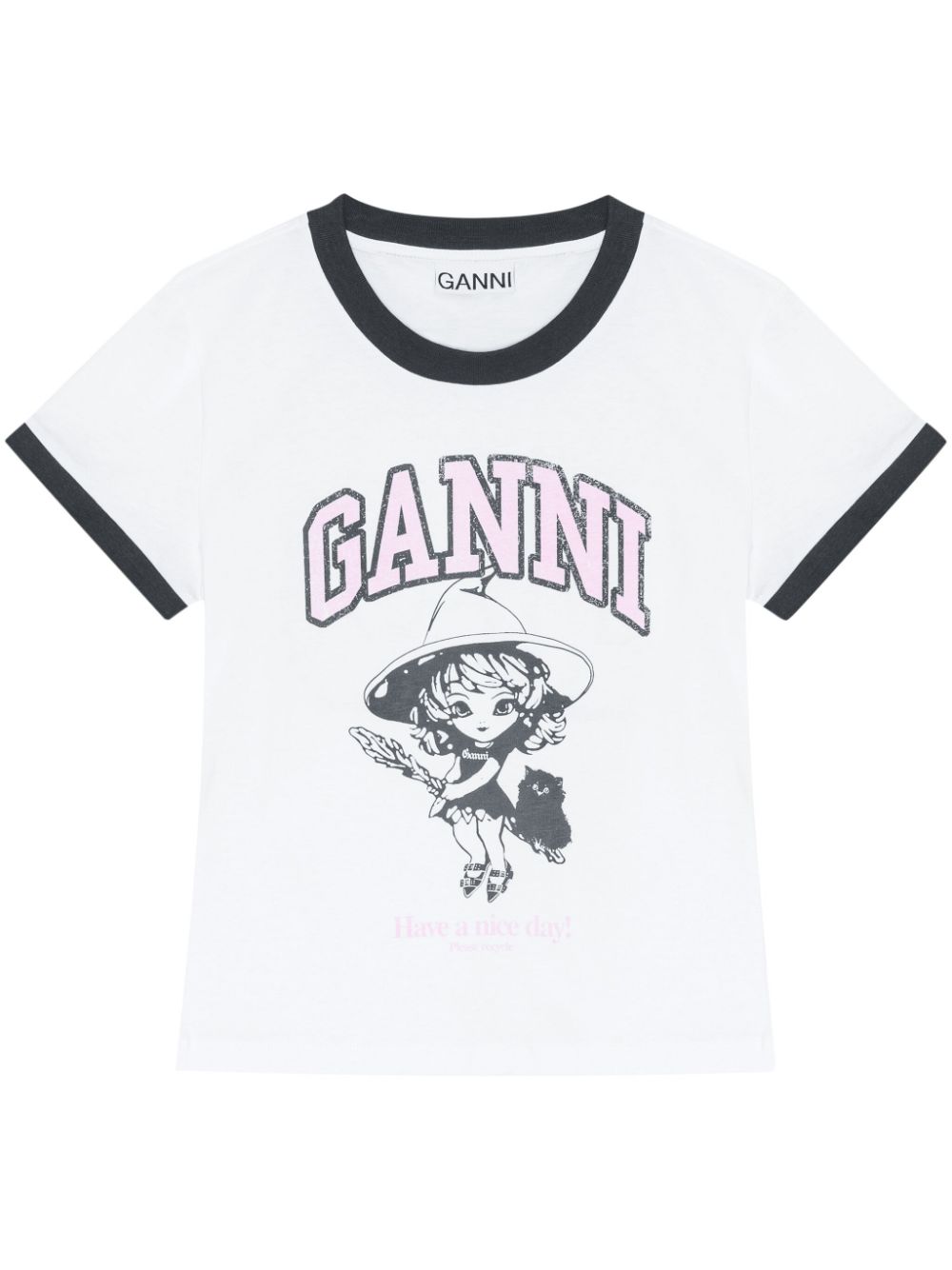 graphic-print T-shirt