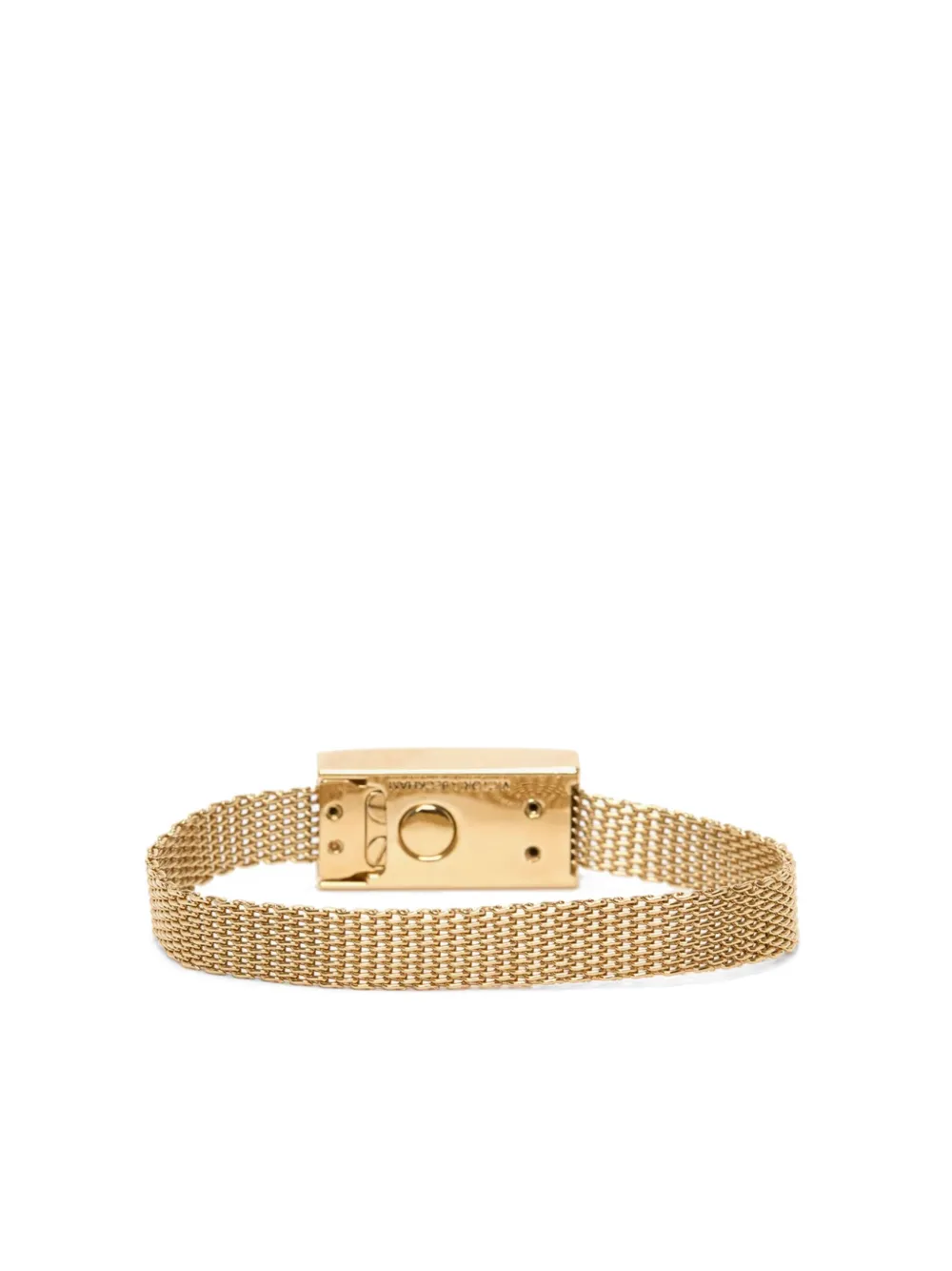 Victoria Beckham B Frame Bracelet In Gold