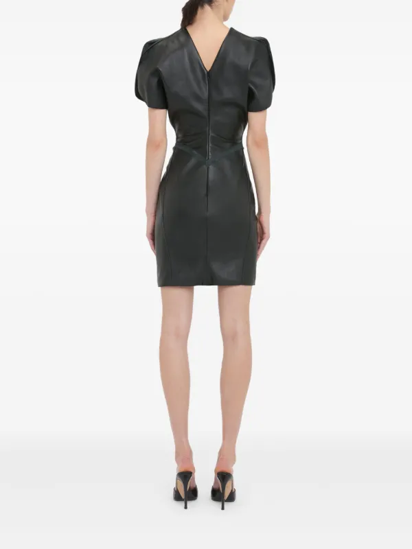 送料込/関税込■Victoria Beckham■ギャザーミニドレス Victoria Beckham ギャザー ミニドレス | ブラック | FARFETCH JP