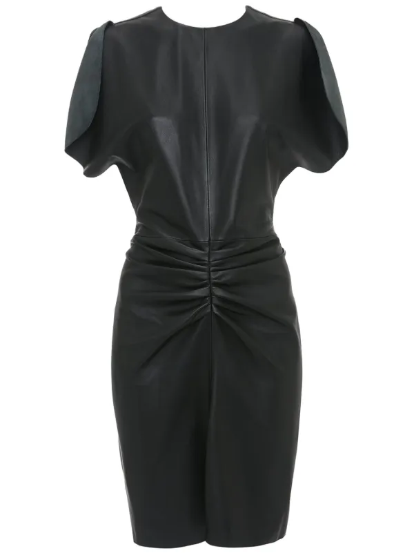 Victoria Beckham ギャザーウエストミニドレス Victoria Beckham ギャザーウエスト ミニドレス | ニュートラル