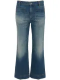 Victoria Beckham Alina bootcut jeans - Blue