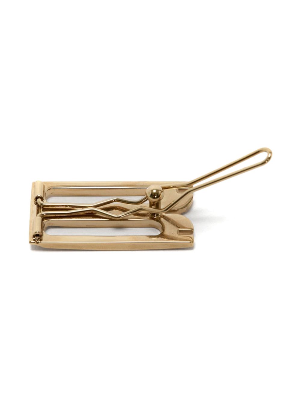 Victoria Beckham B Frame hair clip - Goud