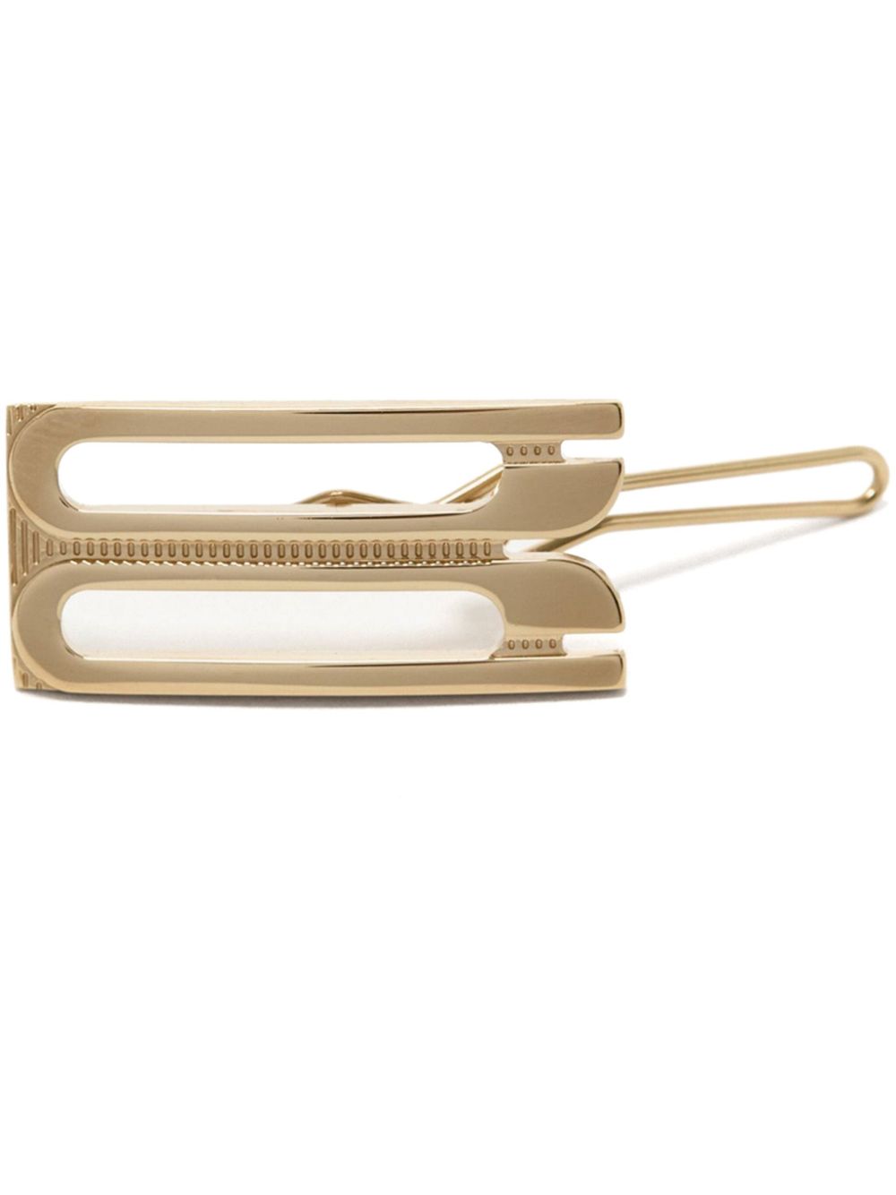 Victoria Beckham B Frame hair clip - Gold