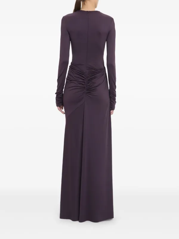 24AW new/Victoria Beckham ドレープガウン Dress Purple 20240612_VB_0404.jpg?v=1728638658
