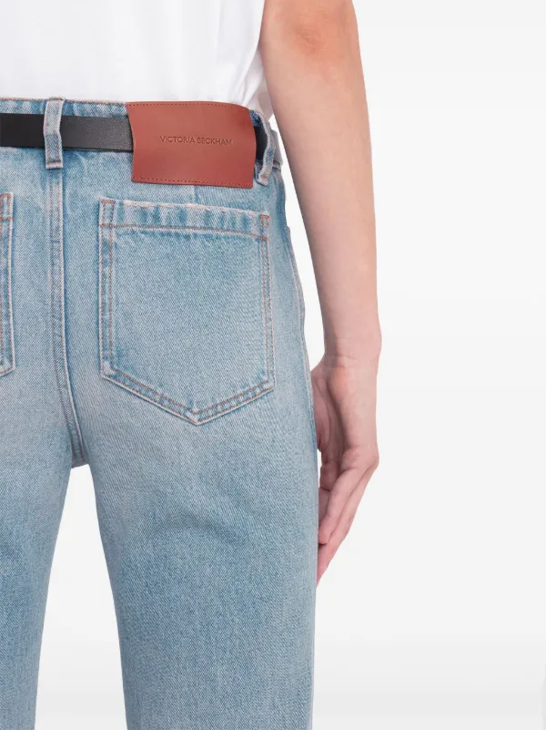 Victoria Beckham Alina ブーツカット ジーンズ | ブルー | FARFETCH JP