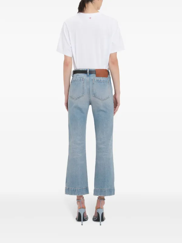 Victoria Beckham ブーツカット フレアデニム Victoria Beckham Alina ブーツカット ジーンズ | ブルー | FARFETCH JP