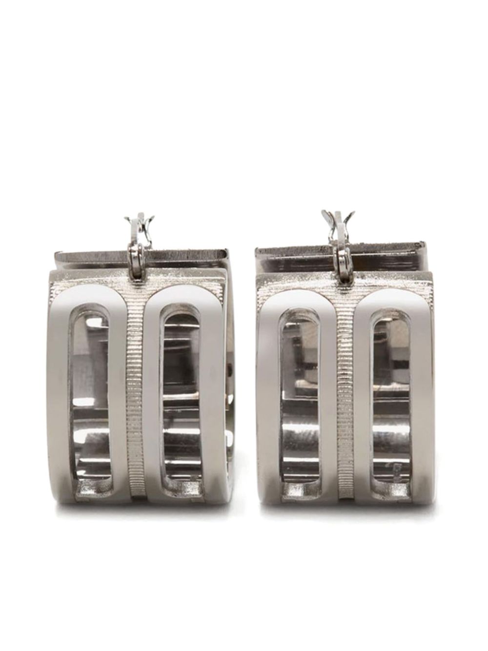 Victoria Beckham B Frame earrings - Silver