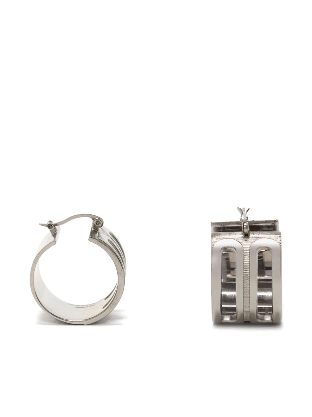 Victoria Beckham B Frame earrings - Zilver