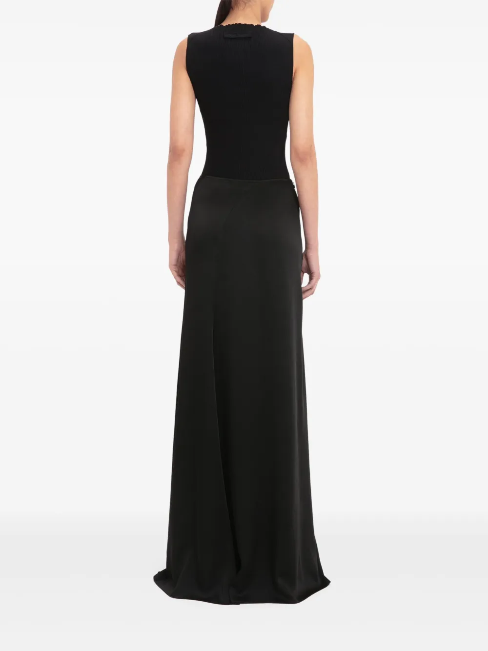 VICTORIA BECKHAM PANELLED MAXI SKIRT 