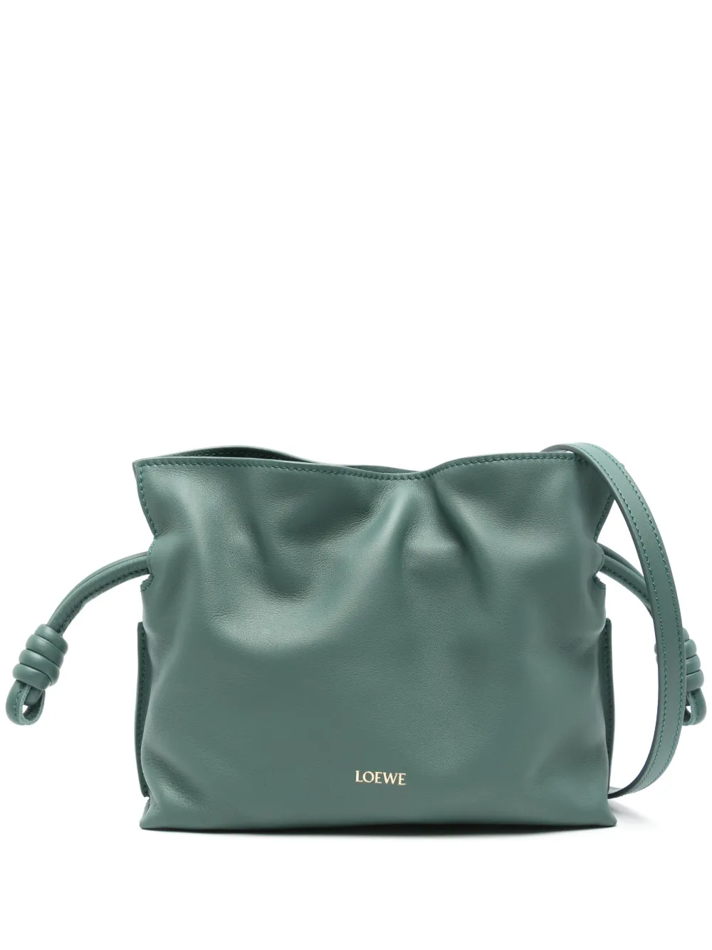 LOEWE Flamenco mini-clutch Groen
