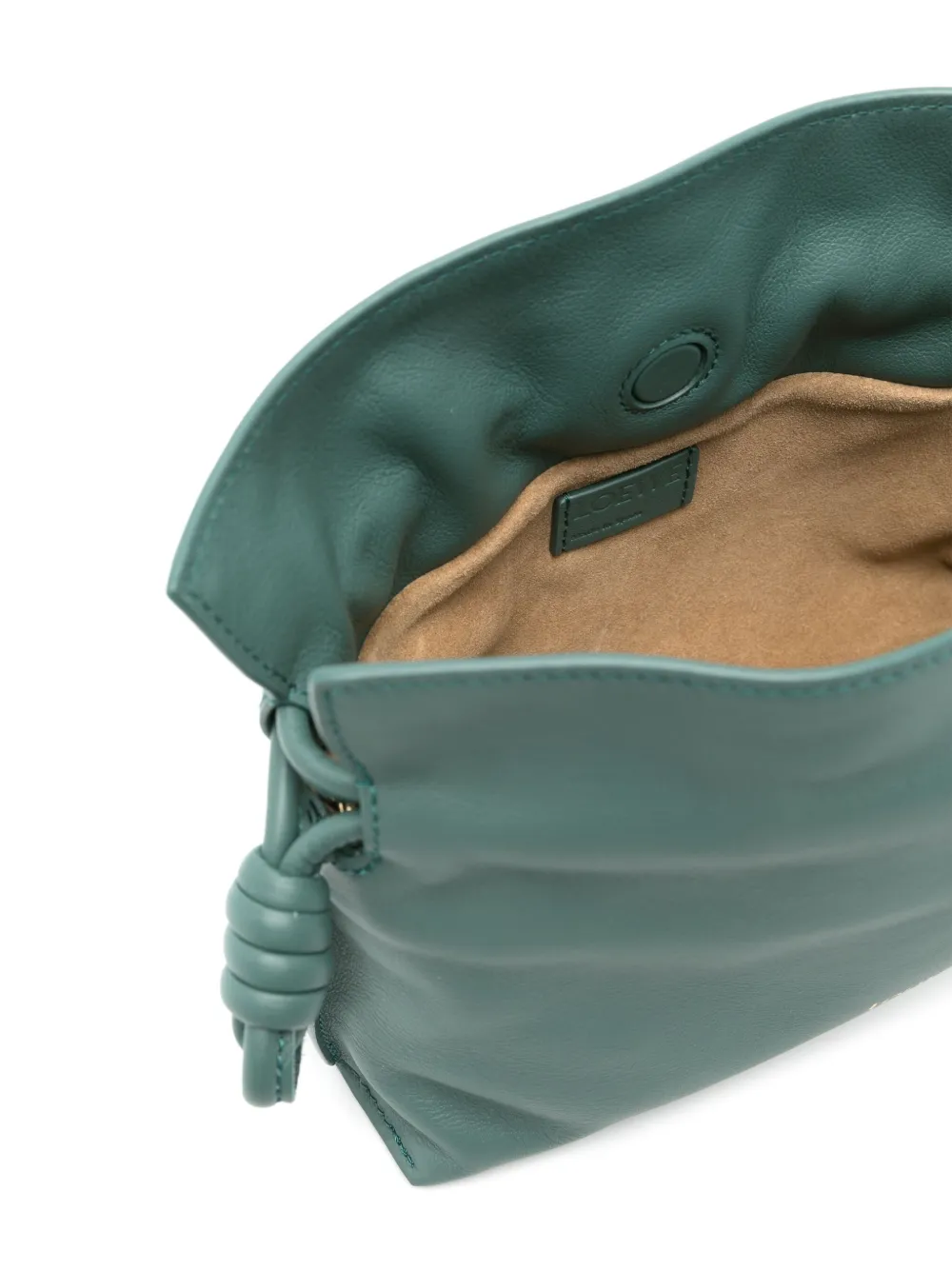 LOEWE Flamenco mini-clutch Groen