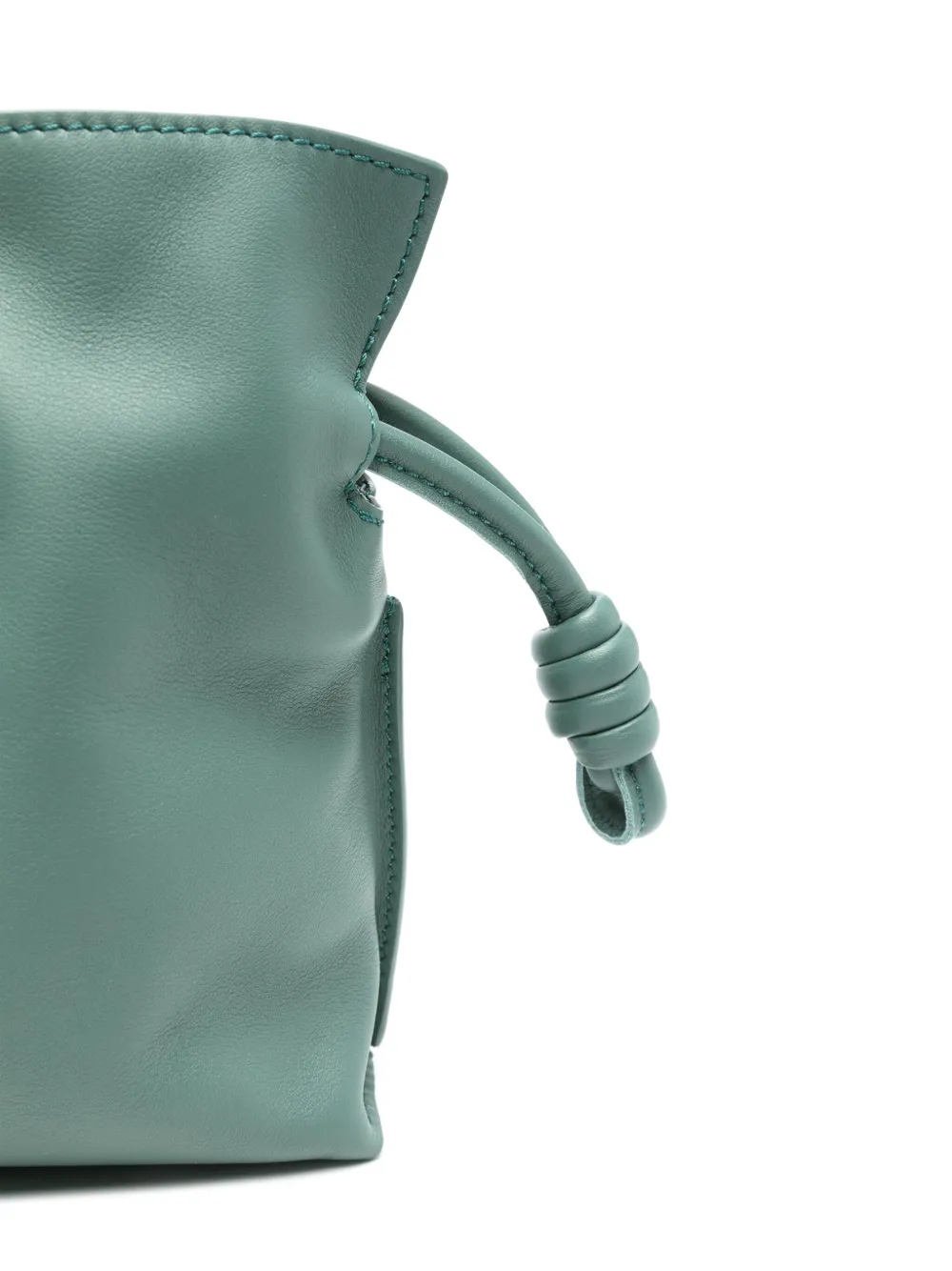 LOEWE Flamenco mini-clutch Groen
