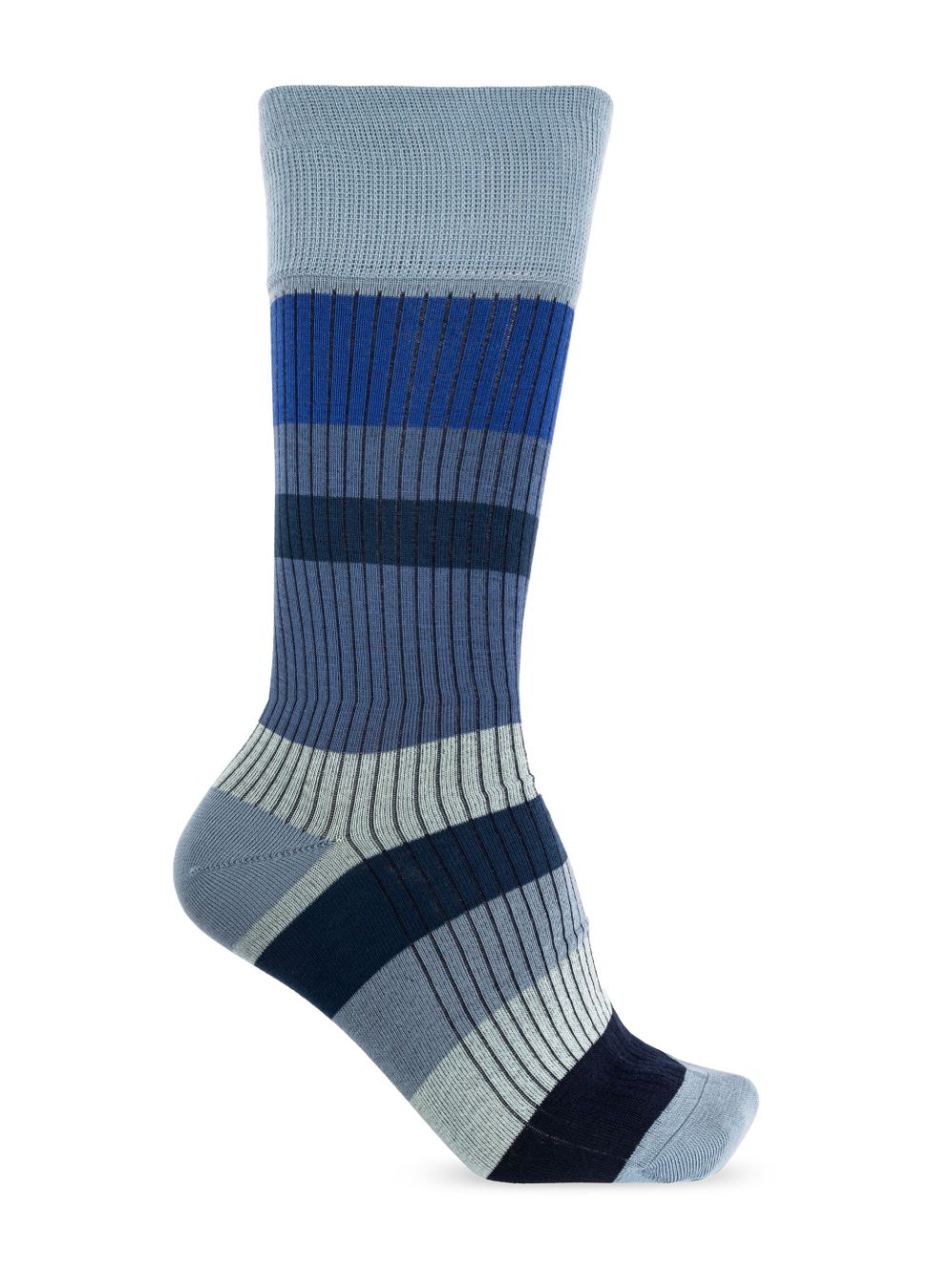 Paul Smith three-pack striped socks - Blauw