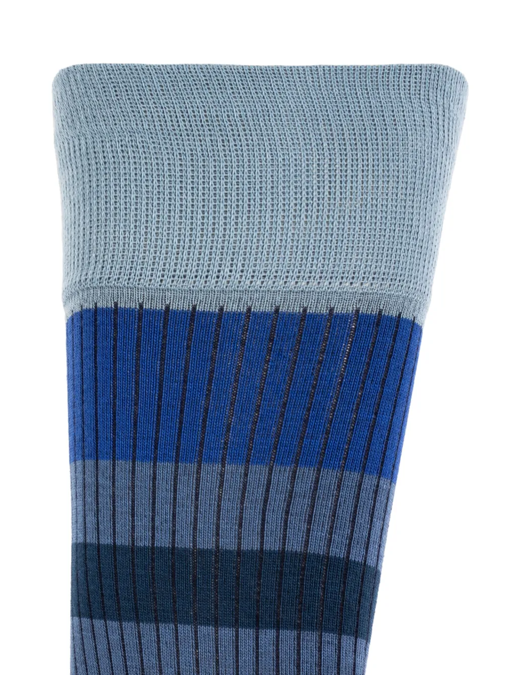 Shop Paul Smith Three-pack Striped Socks In Blue