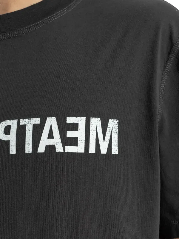 Helmut Lang logo-print T-shirt | Black | FARFETCH