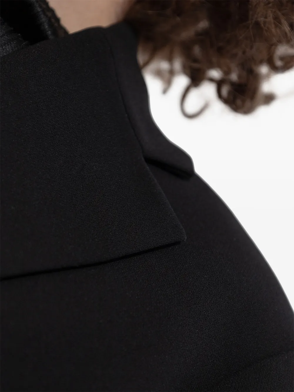 Theory Crêpe blazer Zwart