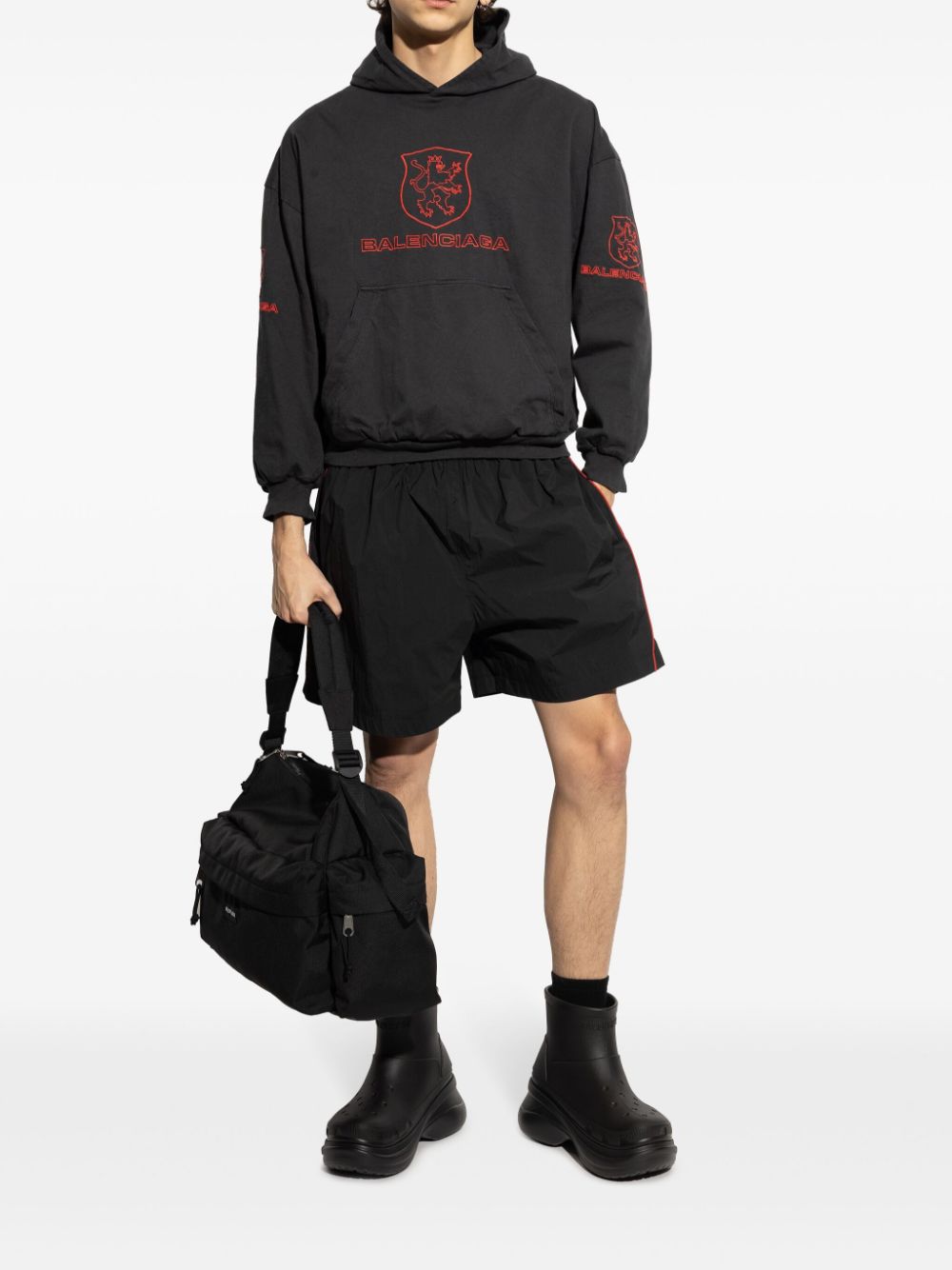 Balenciaga x Crocs™ enkellaarzen Zwart