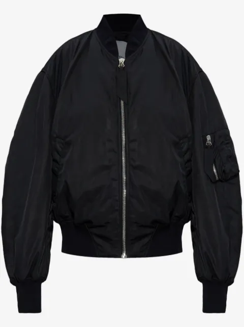 The Attico bishop-sleeves bomber jacket