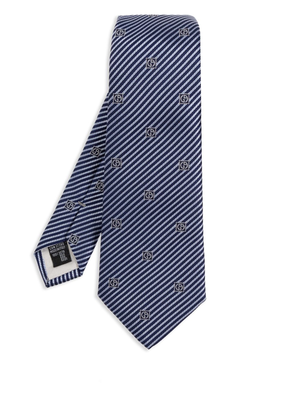 striped necktie