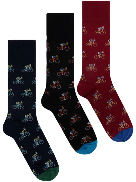 Paul Smith knitted socks (pack of three)