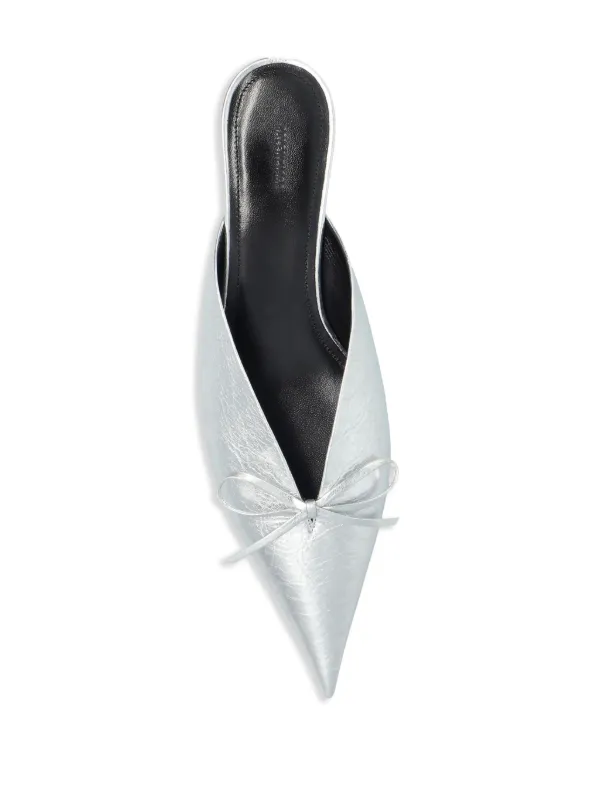 BALENCIAGA ミュール ナイフ 36 BALENCIAGA ミュール ナイフ 36 NIB Balenciaga Glittered Lurex