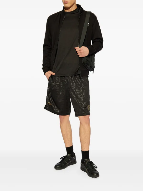 Ea7 Emporio Armani zip-up Sweatshirt | Black | FARFETCH