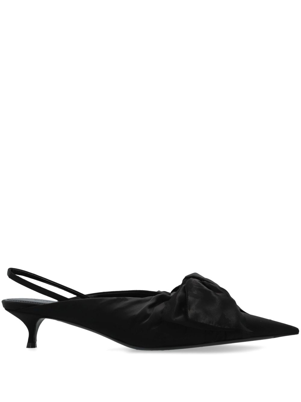 Balenciaga bow-embellished pumps Black