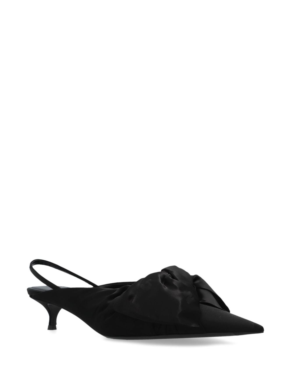 Balenciaga bow-embellished pumps - Zwart